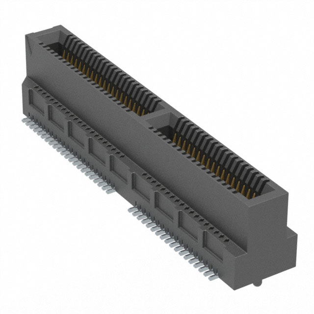 CONN EDGE DUAL FMALE 80POS 0.031