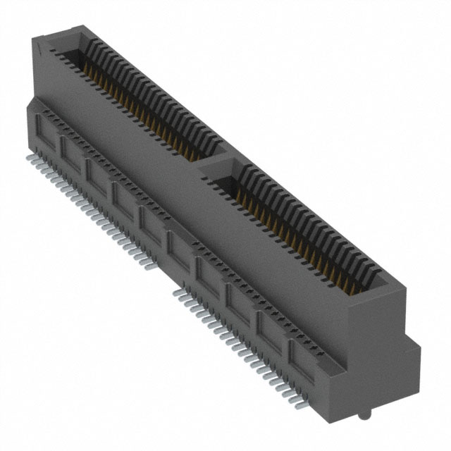 CONN EDGE DUAL FMALE 90POS 0.031