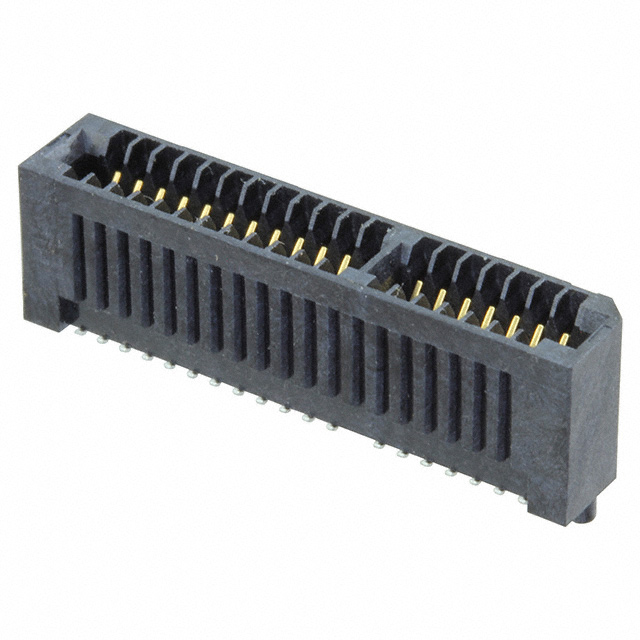 CONN EDGE DUAL FMALE 40POS 0.05