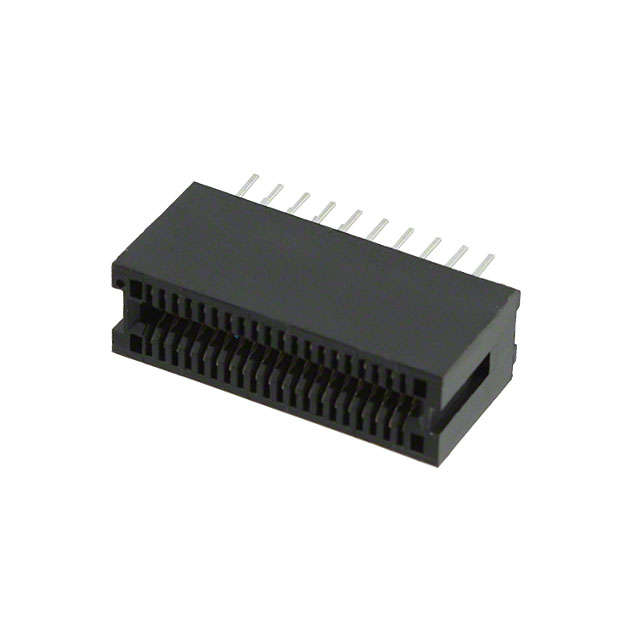 CONN EDGE DUAL FMALE 40POS 0.050
