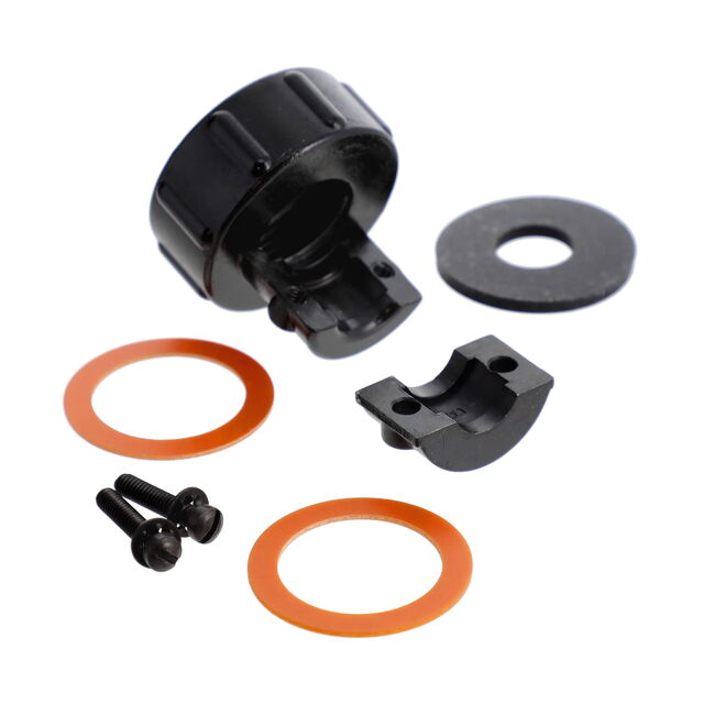 CONN CABLE CLAMP SZ20 22 BLK