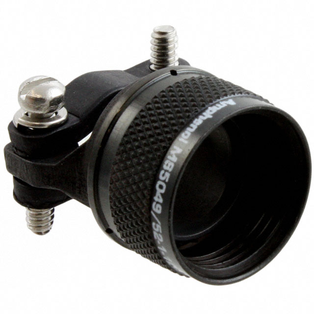 CONN CABLE CLAMP SZ 12 BLACK