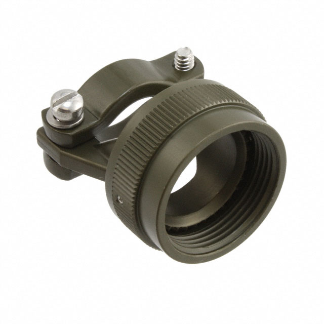 CONN CABLE CLAMP SZ 18 OLIVE