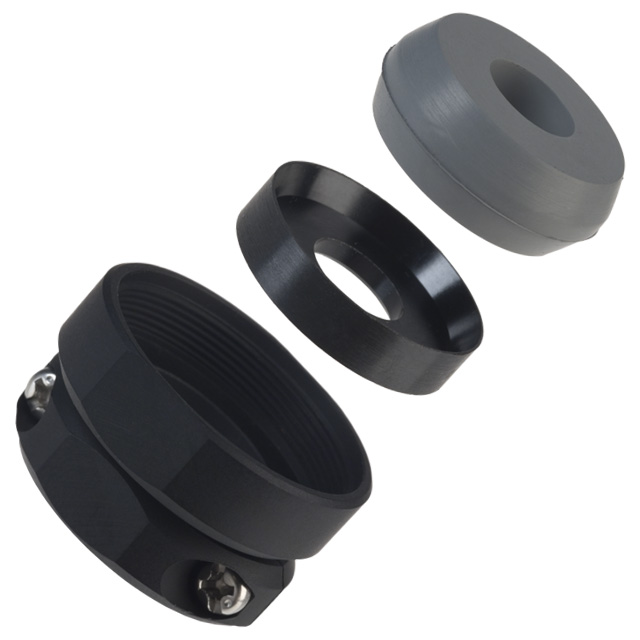 CONN CABLE CLAMP SZ25 BLACK M28