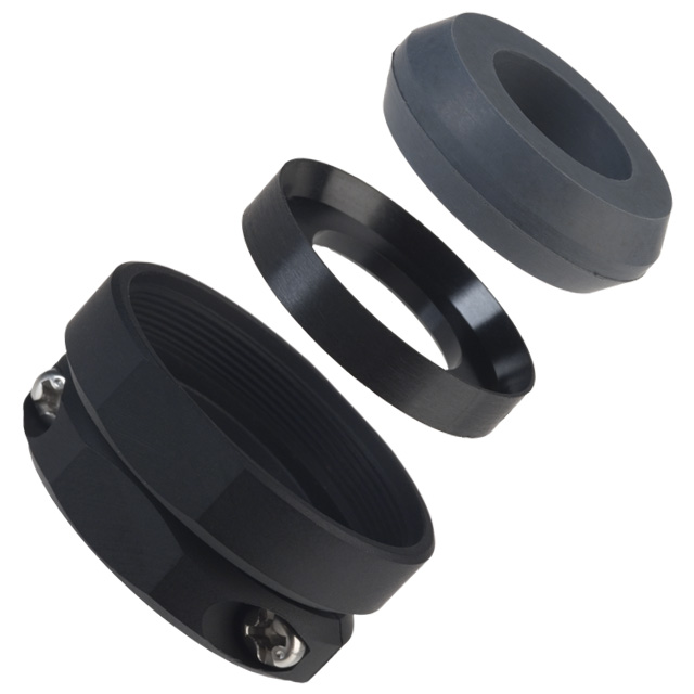 CONN CABLE CLAMP SZ25 BLACK M28
