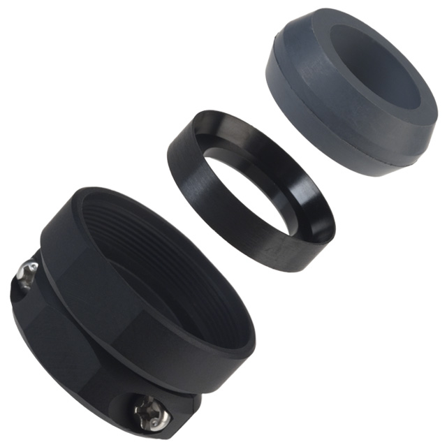 CONN CABLE CLAMP SZ25 BLACK M28