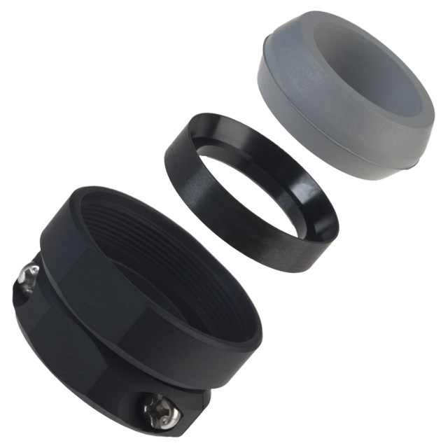 CONN CABLE CLAMP SZ25 BLACK M28
