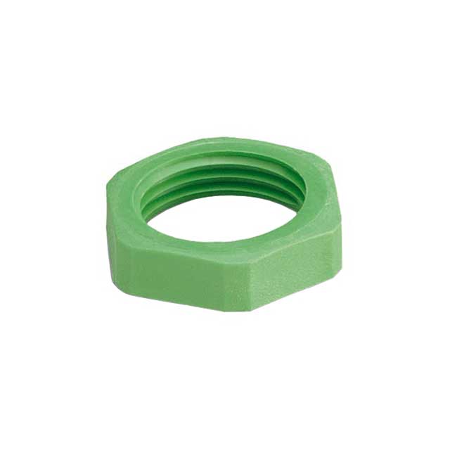 CONN NUT GREEN PLASTIC