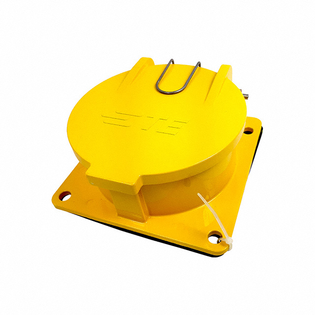 CONN DUMMY RECEPTACLE YELLOW