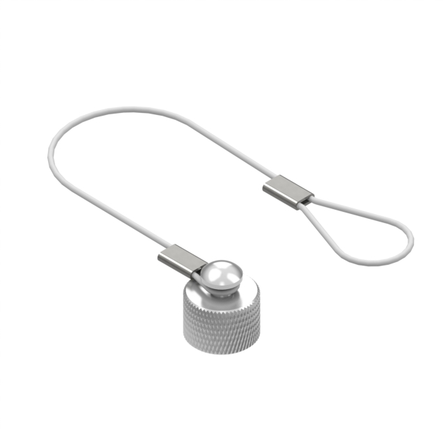 CONN CAP M8 W/LEASH