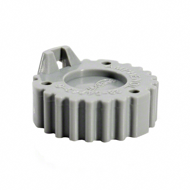CONN COVER GRAY RCPT 9POS