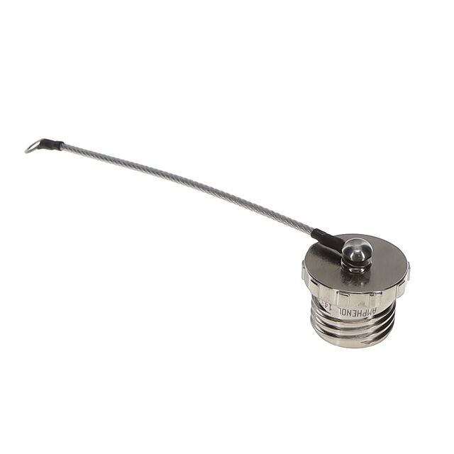 DUST CAP PLUG W/SS ROPE ELECTROL