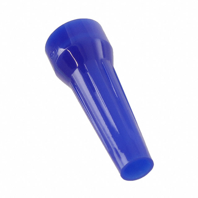 CONN STRAIN/BEND RELIEF BLUE