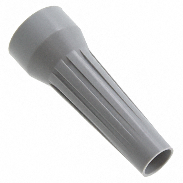 CONN STRAIN RELIEF GRAY