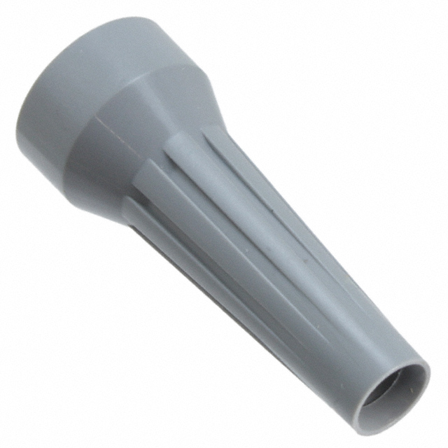 CONN STRAIN RELIEF GRAY