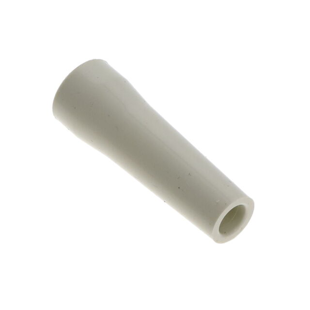 BEND RELIEF 6.3MM WHITE
