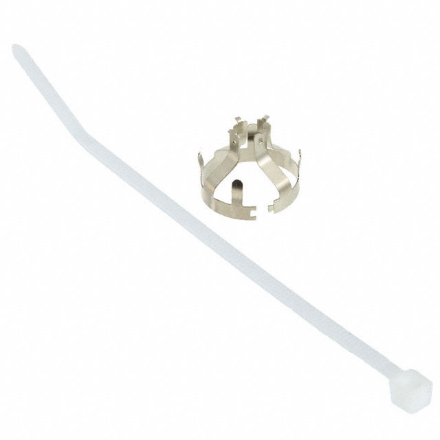 CONN CABLE BRAID TERMINATION SIL