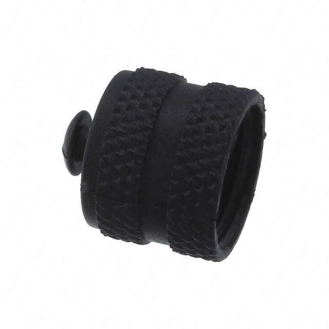 CONN SEALING COVER M12 BLACK