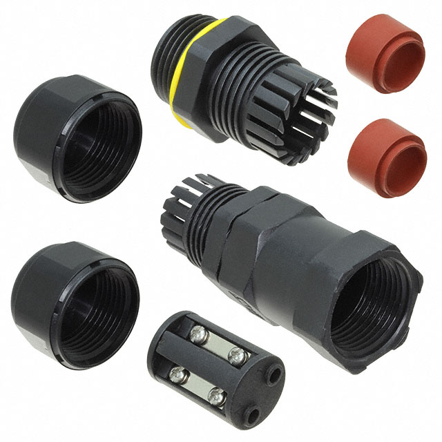 CONN CABLE JOINER BLACK/RED