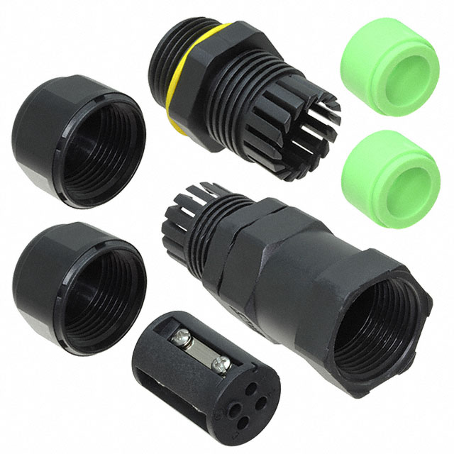 CONN CABLE JOINER BLACK/GREEN