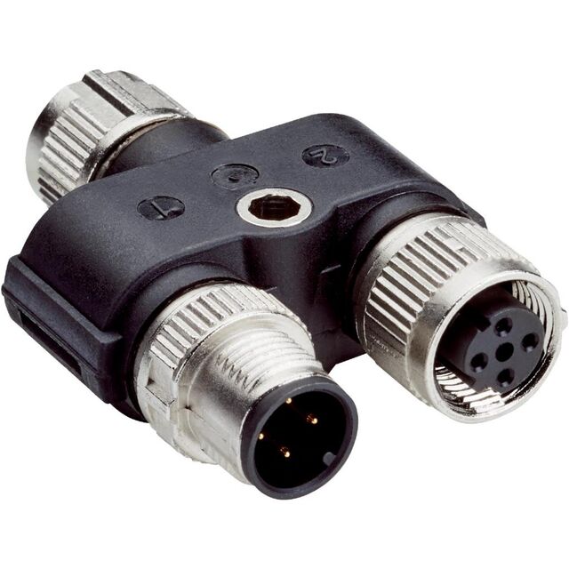 Y-ADAPTER 8P/2X4P M12/M12