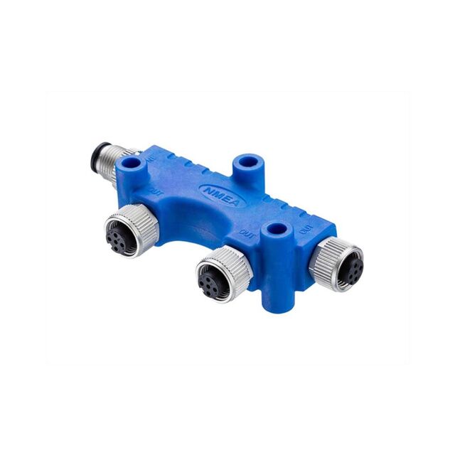 CONN T-ADAPTER 5P-5/5/5P M-F/F/F