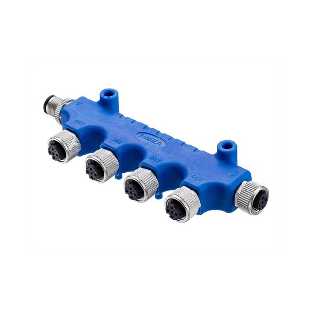 CONN T-ADAPTER 5P-5P M-F INLINE