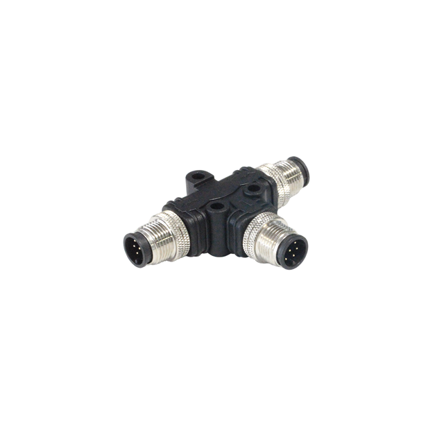CONN SPLIT M12 8POS M-M-M