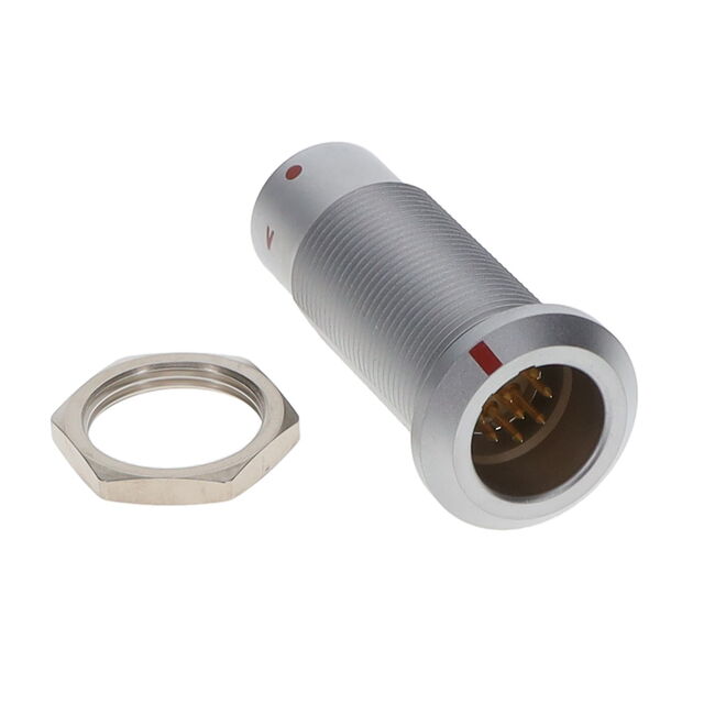 CONN ADAPTER 10P-10P F-M PNL MNT