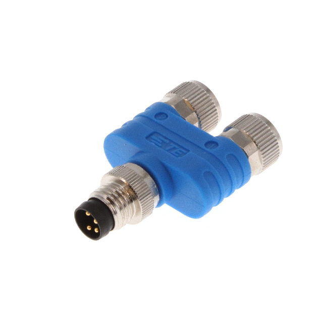 CONN Y-ADPT 4P-3P M-F/F INLINE