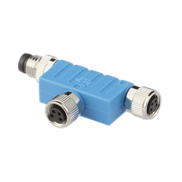CONN T-ADPT 4P-4P F-F/M INLINE