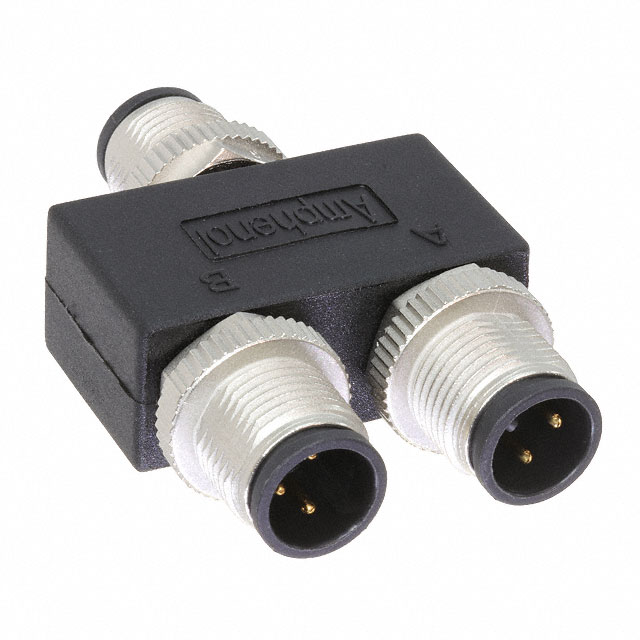 CONN Y-ADPT 3P-3/3P F-M/M INLINE