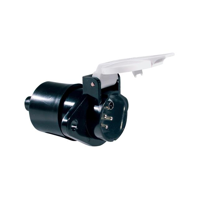 CONN RCPT MALE 7POS NICKEL SCREW