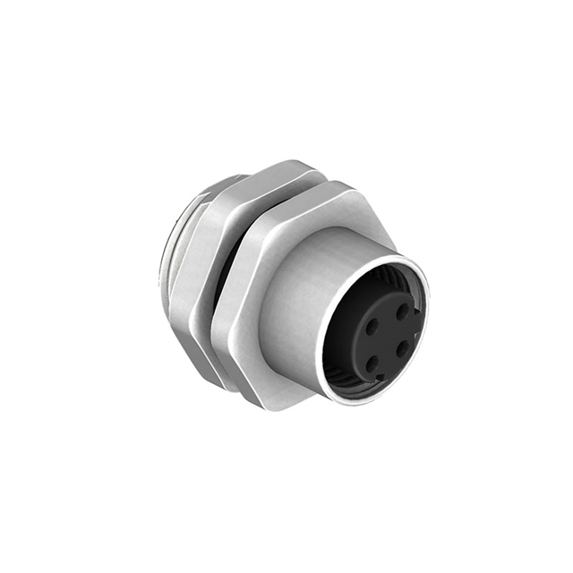 CONN PLUG FMALE 4POS SOLDER CUP
