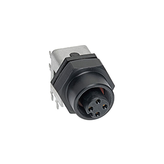 MIC 4P FR 90D PCB MOUNT