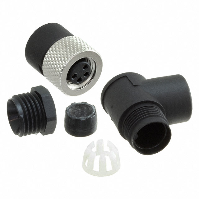 CONN PLUG FMALE 4POS GOLD