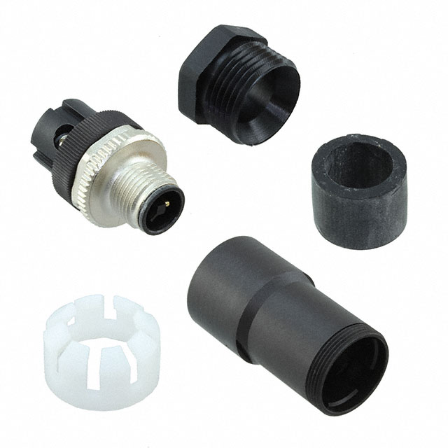 CONN PLUG MALE 4POS GOLD SCREW
