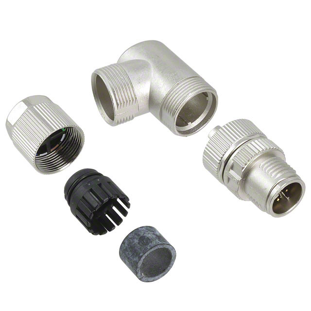 CONN PLUG MALE 8P AXIAL PIERCE
