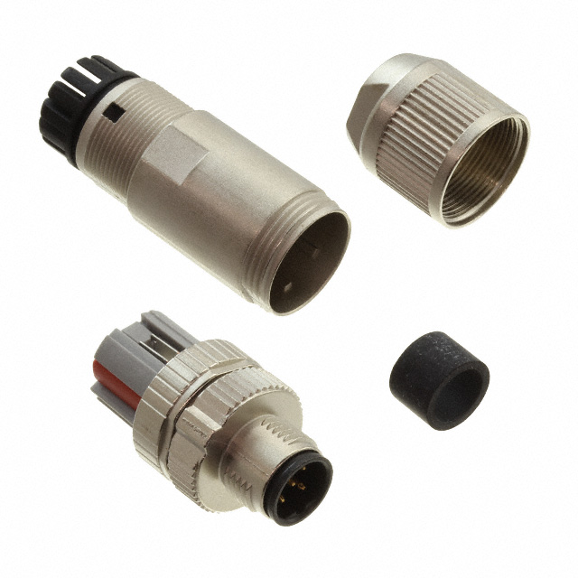 CONN PLUG MALE 2P SPRING-CAGE