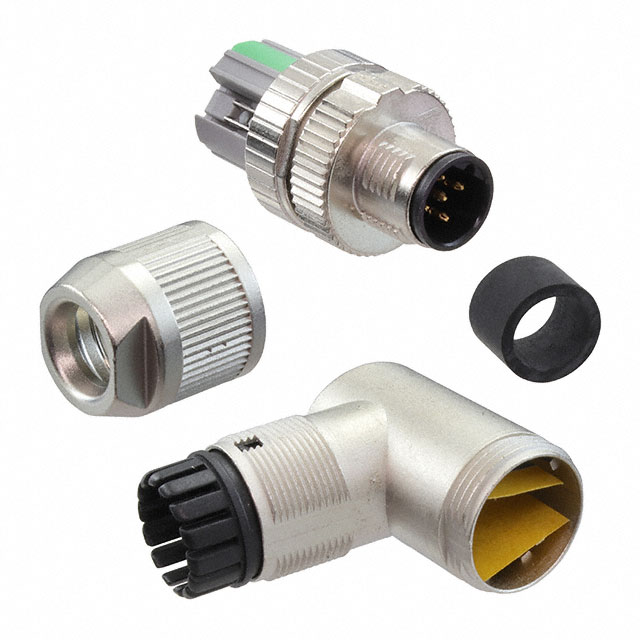 CONN PLUG MALE 3P SPRING-CAGE