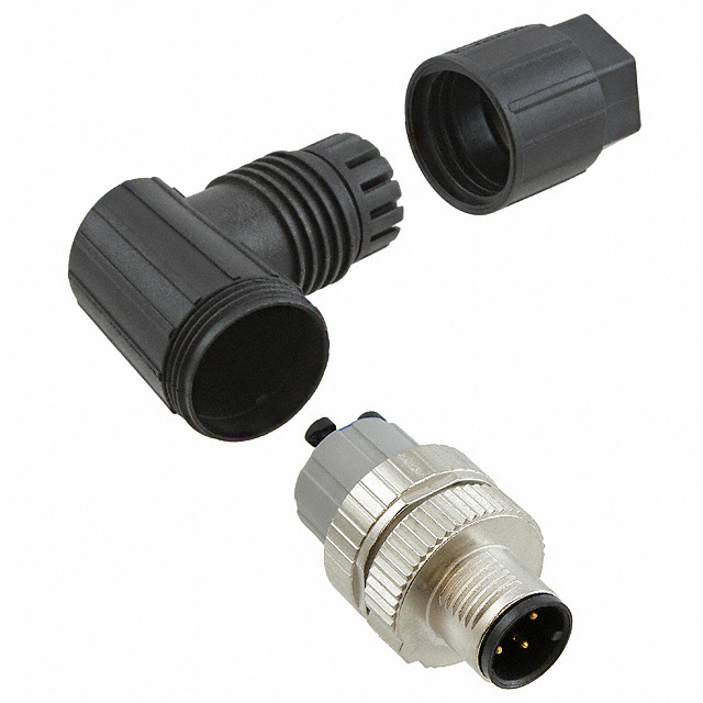 CONN PLUG MALE 4P SPRING-CAGE