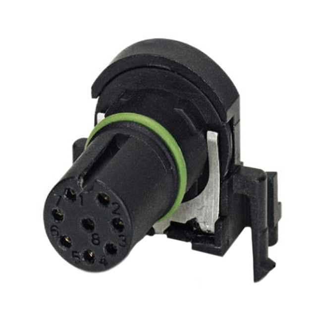 CONN FMALE INSERT 8POS SOLDER