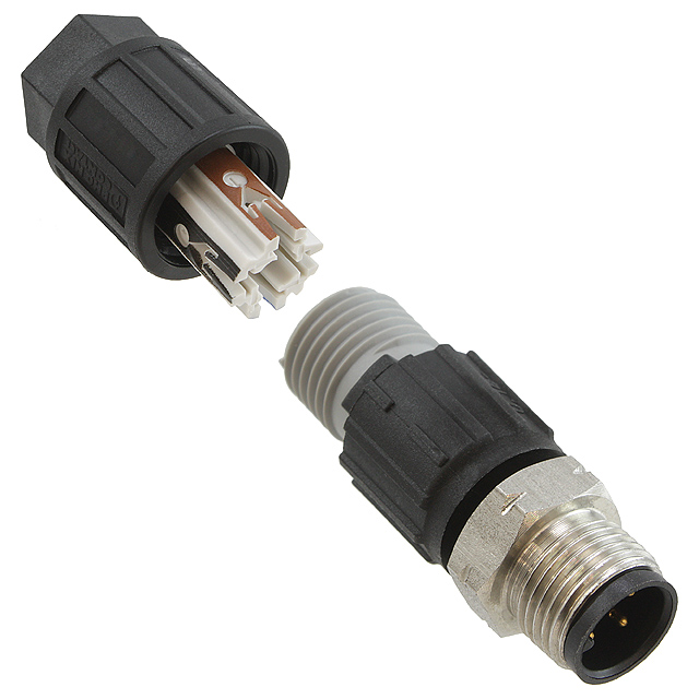 CONN PLUG MALE 4POS GOLD IDC