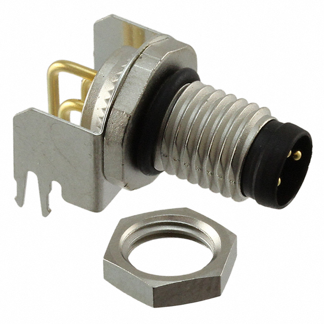 CONN PLUG MALE 3POS GOLD SOLDER