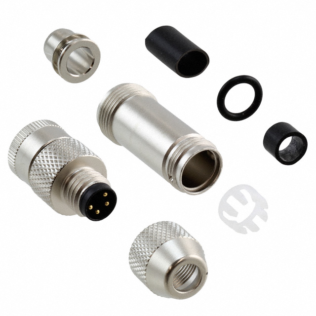 CONN PLUG MALE 4POS SOLDER CUP