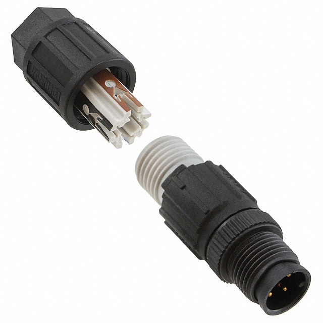 CONN PLUG MALE 4POS GOLD IDC