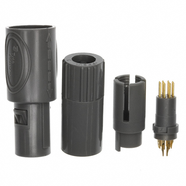 CONN PLUG MALE 10POS SOLDER CUP