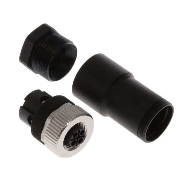 CONN PLUG FMALE 4POS GOLD