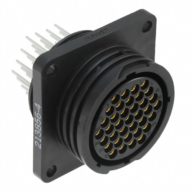 CONN RCPT FMALE 37POS GOLD SLDR