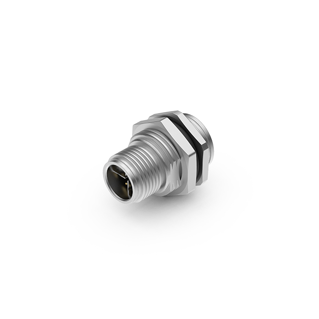 M12 X-CODE RECEPTACLE, 8PIN MALE